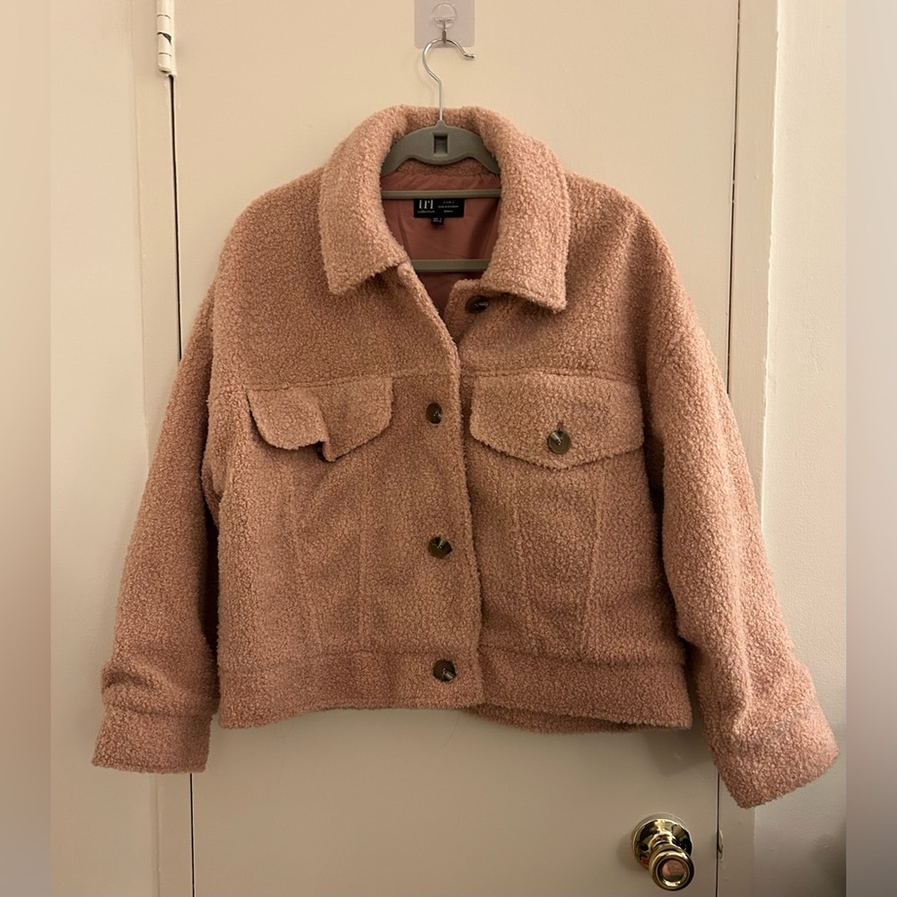 NWOT Zara Trf Teddy Jacket